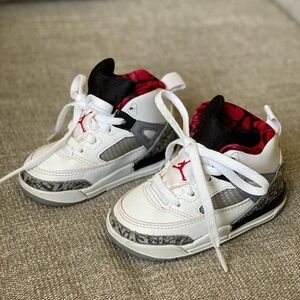 Nike Air Jordan Spizike Toddler 'White Cement' Brooklyn Spike Lee